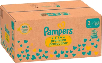 Image de Pampers Couche Premium Protection 40705544 T.2 Mini 240pcs.