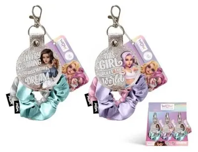 Immagine prodotto di Elastici per capelli con portachiavi WOW MIX - Kids Euroswan