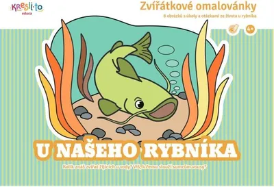 Obrázok produktu pre Zvieratkové omaľovánky / U nášho rybníka