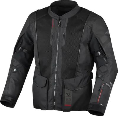 Obrázok produktu pre Macna Air Hybrid 2.0 nepremokavá textilná bunda na motorku, čierna, 3XL