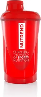 Produktbild von Nutrend Shaker 600ml, BPA-frei, für klumpenfreies Mischen und einfachen Transport