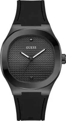 Produktbild von Guess Analoguhr Herren Headline Schwarz GW1005G3