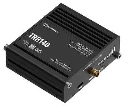 Productafbeelding van TELTONIKA TRB140: Robuuste industriële gateway met LTE/4G/3G/2G-connectiviteit