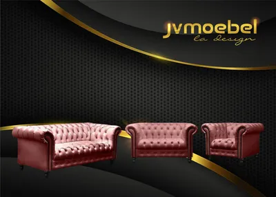 Produktbild von Wohnzimmer Chesterfield Design Sofagarnitur Möbel Couch 321 Sitzer Couchen Sofas
