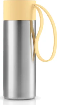 Produktbild von Eva Solo To Go Cup Lemon, Thermobecher, Isolierbecher, Edelstahl, Kunststoff, Silikon, Gelb, 350 ml, 567052