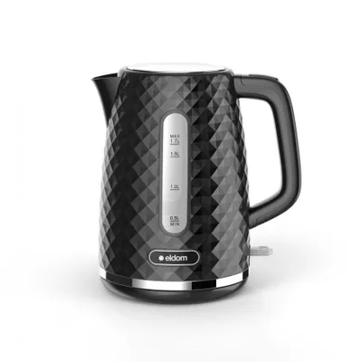 Obrázok produktu pre C280C ELDOM Rýchlovarná kanvica ELLI, objem 1,7 l, príkon 2200 W, čierna, strix, čierna