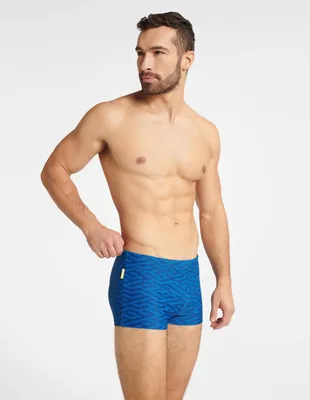 Imagen del producto de Pantalones de baño para hombre, modelo Henderson, con 80% poliamida, color azul, talla XXL