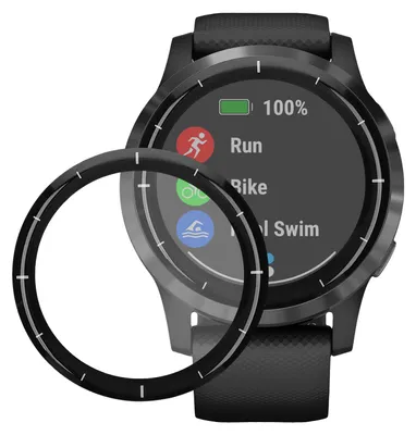 Produktbild von kwmobile 2x Transparente Displayschutzfolie kompatibel mit Garmin Vivoactive 4 (45 mm) Folie - Schutzfolie für Fitness Tracker - robuster