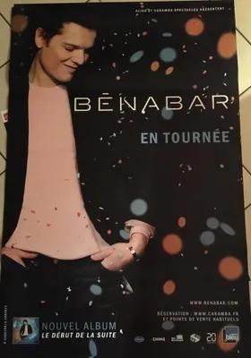 Produktbild von Bénabar – Tournee 2018 – Plakat / Poster – 80x120 cm