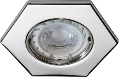 Produktbild von C-Light LED Spot Set 6-Eck chrom glänzend 12V - 3 x 3W neutral weiß