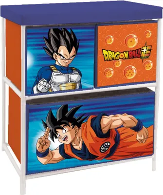 Produktbild von Dragon Ball Z Aufbewahrungsmöbel mit 3 Körben