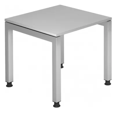 Immagine prodotto di HAMMERBACHER JS08 höhenverstellbarer Schreibtisch grau rechteckig