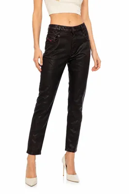 Produktbild von Diesel D-FAYZA-SP2-NE 069PG Sweatjeans Damen Jeans Hose Boyfriend