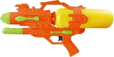 Zdjęcie produktu dla Duży pistolet na wodę  45 cm z pompką,pomarańczowy
