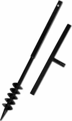 Immagine prodotto di VIDAXL MORDE BRACK mit Griff und Schraubenkopf (Doppelschraube) 80 mm (schwarz)