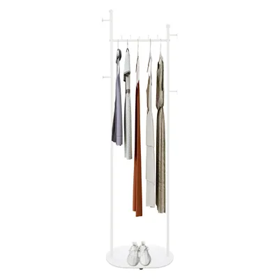 Image de Portemanteau 45*28*160 cm Barres à vêtements Portemanteau blanc (max. 25 kg)