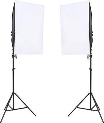 Obrázek produktu pro sada fotoateliéru vidaXL se světly, pozadím a reflektorem
