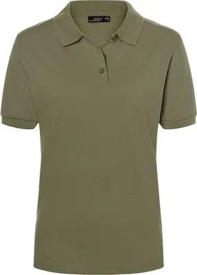 Produktbild von Hochwertiges Polohemd mit Armbündchen olive, Gr. L