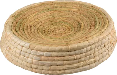 Produktbild von Duvo+ Hocker Siesta Maisblatt creme beige