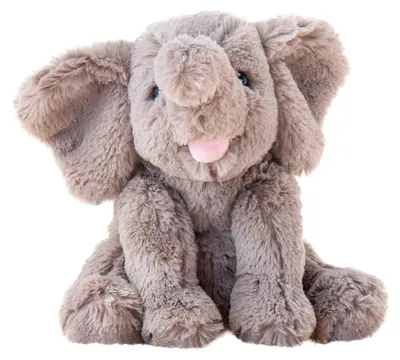 Productafbeelding van Pluche kalver-olifant speelgoed, ultra zacht, 23 cm, knuffel voor peuters