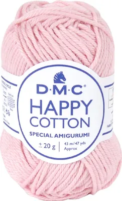 Obrázek produktu pro DMC Happy Bavlna – jemná příze, 100% bavlna, 392 metrů, (barva 764)
