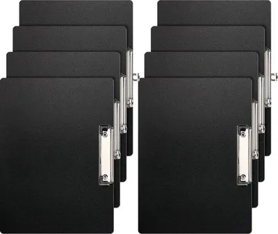 Produktbild von Famanu Klemmbrett A4 - Schwarz, horizontal