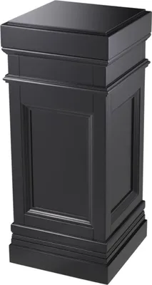 Produktbild von Casa Padrino Säule Schwarz 44 x 44 x H. 103 cm - Luxus Beistelltisch
