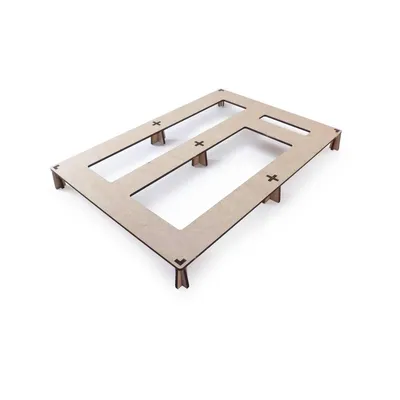 Productafbeelding van Standaardvoet voor de Terra Mystica Big Box, houten accessoire, bouwdoos