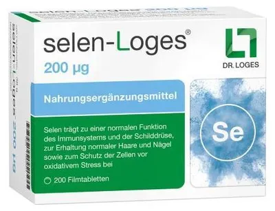 Image de Sélénium-Loges 200 μg comprimés pelliculés 200 pc