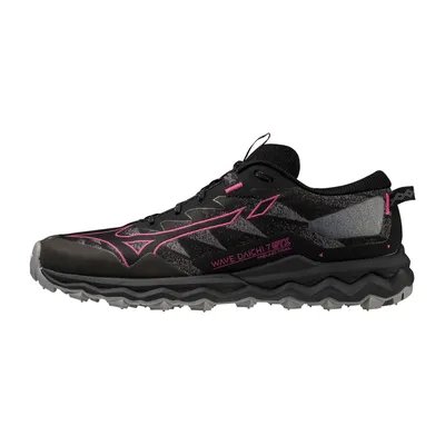 Produktbild von Mizuno Wave Daichi 7 GTX Black/Fuchsia Fedora/Quiet Shade 37 Traillaufschuhe