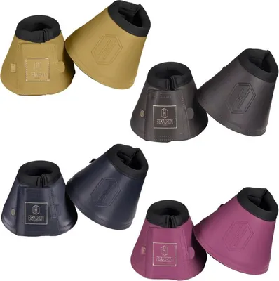 Produktbild von Eskadron HERITAGE Hufglocken " SOFTSLATE " Sprungglocken, 1 Paar Größe - XL Farbe - wildberry