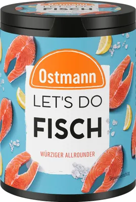 Zdjęcie produktu dla Ostmann Lets Do Fish preparat przyprawowy świeży mocne opakowanie 85g