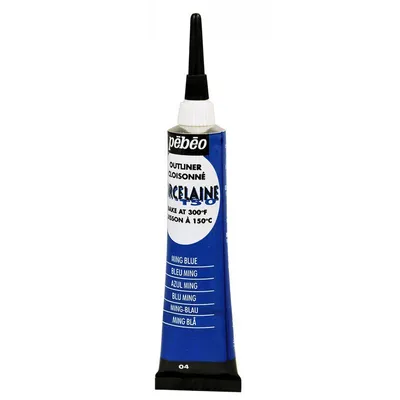 Produktbild von Pebeo Porcelaine 150 Outliner, 20 ml, 04 Ming Blue