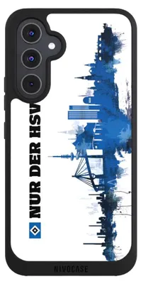 Produktbild von NIVOCASE Handyhülle für Samsung Galaxy A54 5G  Hülle NIVOpure Case Schwarz Bundesliga HSV Offizielles Lizenzprodukt