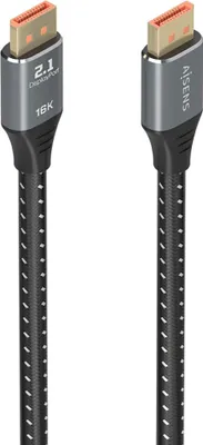 Productafbeelding van AISENS A158-0903, 2 meter, DisplayPort, DisplayPort, Samec, Samec, 15360 x 8640 pixels