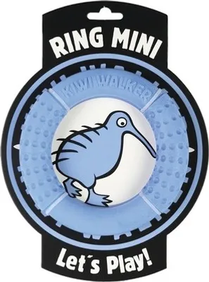 Produktbild von KIWI WALKER TPR - 829, Hund, Ring, Blau, Thermoplastischer Gummi (TPR), 13,5 cm