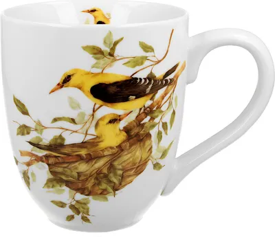 Produktbild von DUO World of Birds XXL Becher 1000 ml EURASIAN GOLDEN ORIOLE New Bone China Porzellan