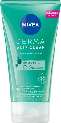 Produktbild von Nivea Derma Skin Clear Anti Blemish Peeling with Salicylic Acid and Niacinamide 150ml