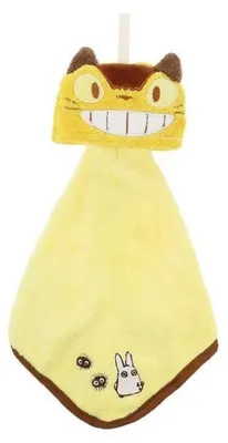 Immagine prodotto di Ghibli - Asciugamano, Il mio vicino Totoro, Pop-Up CD2641 (25 cm x 25 cm) (Giallo/Marrone)