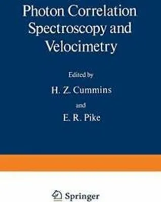 Produktbild von Photon Correlation Spectroscopy and Velocimetry