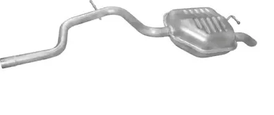 Produktbild von POLMO 08.670 Endschalldämpfer für FORD MONDEO III (B5Y) Auspuff