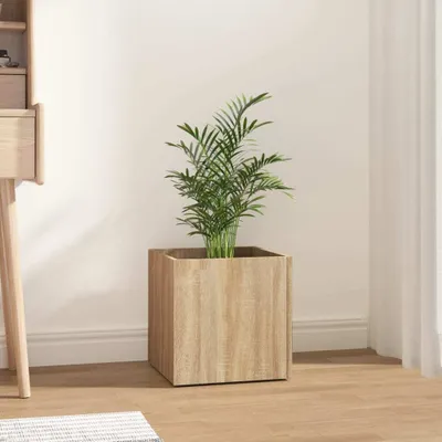 Obrázok produktu pre vidaXL Kvetináč Sonoma Oak 40x40x40 cm Materiál dreva