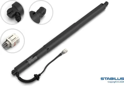 Produktbild von STABILUS Heckklappe-Motor 998838 beidseitig für PORSCHE Panamera Sport Turismo (971) 669mm