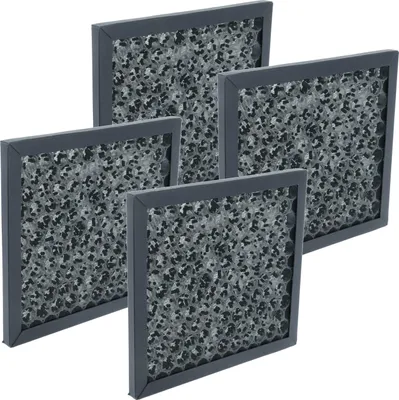 Produktbild von vhbw 4x Aktivkohlefilter Ersatz für One 40011020 für Luftreiniger - Luftfilter Schwarz