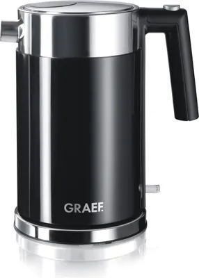 Produktbild von GRAEF Wasserkocher WK62EU 1,5 l 2000 W Edelstahl/schwarz