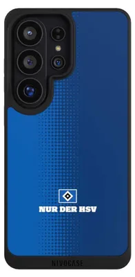Produktbild von NIVOCASE Handyhülle für Samsung Galaxy S26 Ultra  Hülle NIVOpure Case Schwarz HSV Logo Offizielles Lizenzprodukt