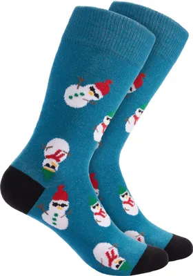 Produktbild von BRUBAKER 1 Paar Weihnachtssocken für Damen und Herren - Lustige Socken Weihnachten, Coole Schneemänner, Größe 35-40