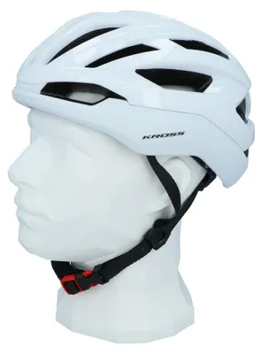 Image de Casque vélo Kross Road Pro L (58-62 cm) - blanc