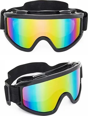 Produktbild von Ski- und Snowboardbrille - Anti-Condens - UV-Schutz für Skifahren - Radfahren - Wandern