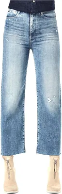 Produktbild von G-star Tedie Ultra-high Waist Straight Ripped Ankle Jeans Blau 24 / 32 Frau Blau 24